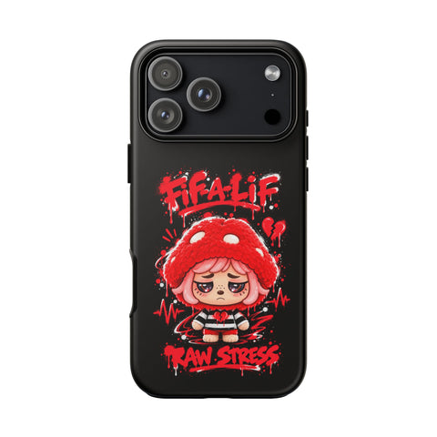 FIF-A-LIF™ Raw Stress Graffiti Tough Phone Case.