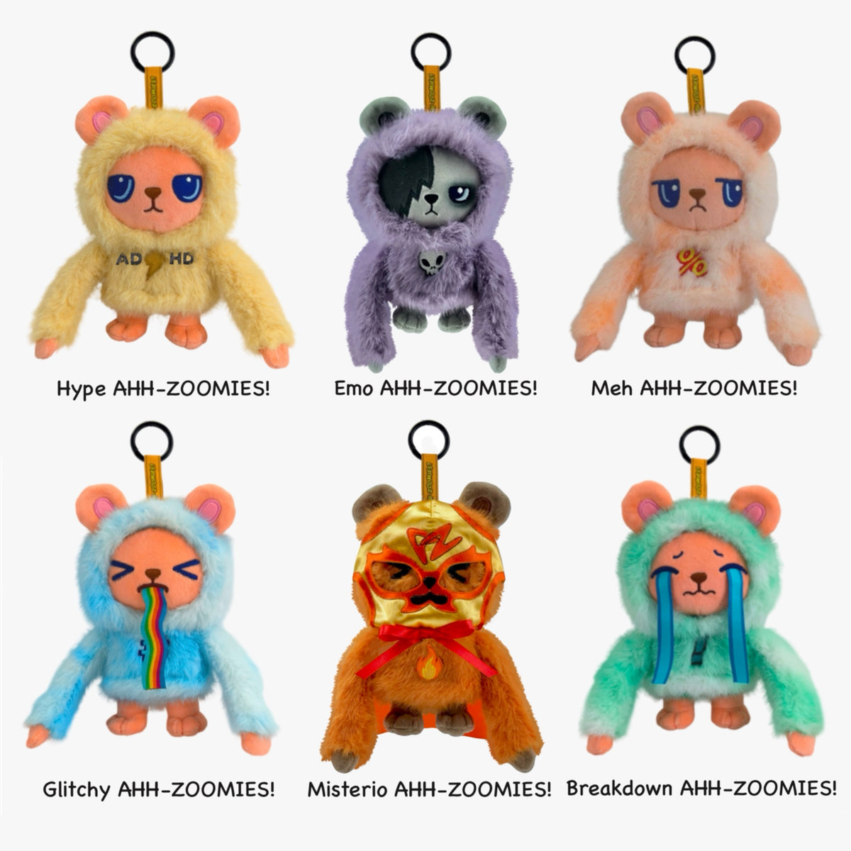 AHH-ZOOMIES!™ : ENERGY OVERLOAD PLUSH (Limited Edition - Founders’ Club)
