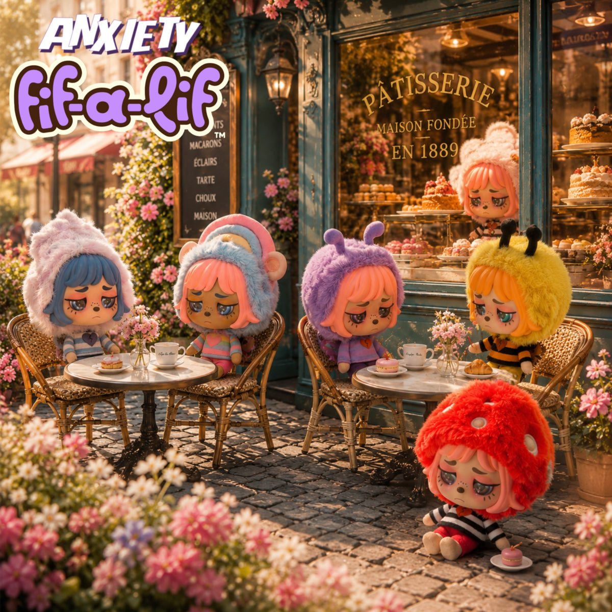 fif-a-lif™ : RAW EMOTIONS PLUSH (Limited Edition - Founders’ Club)
