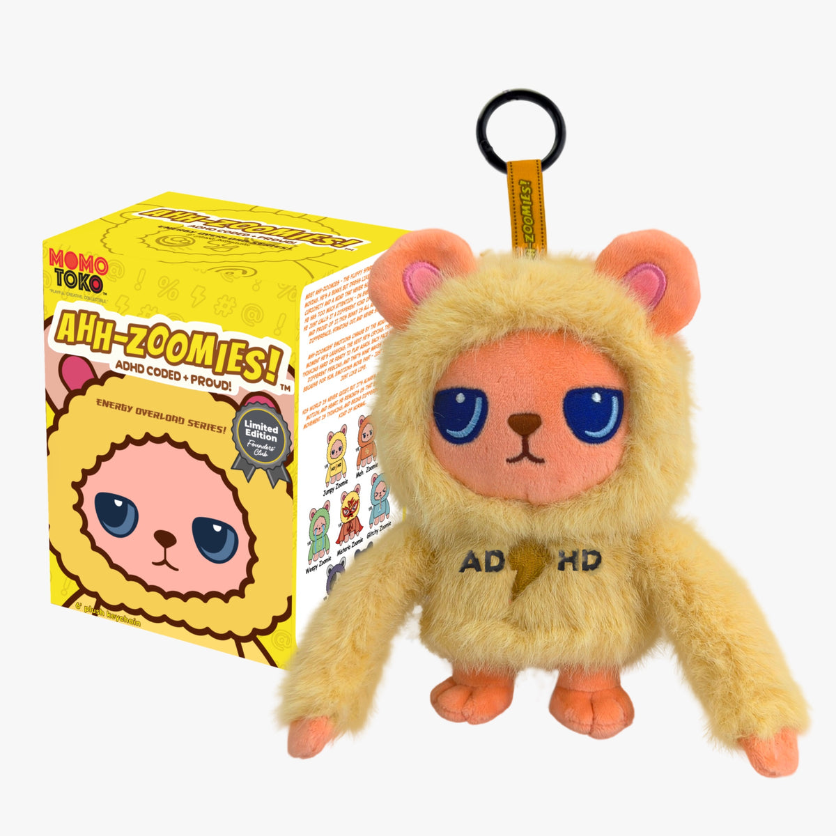 AHH-ZOOMIES!™ : ENERGY OVERLOAD PLUSH (Limited Edition - Founders’ Club)